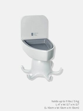 💙 5 For $25 White & Gray Octopus Hook Organizer